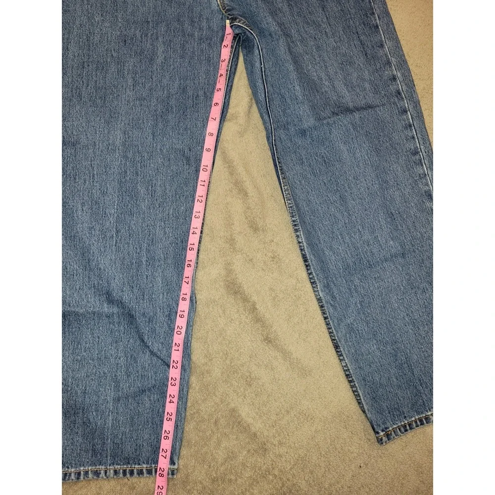Levi's 550 Denim Jeans Men's Blue Straight Leg Fit Size W36 L28